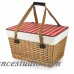 Picnic Time Canasta Grande Natural Flat Lid Basket PCT4081